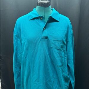 Classic Teal Polo Shirt for Men